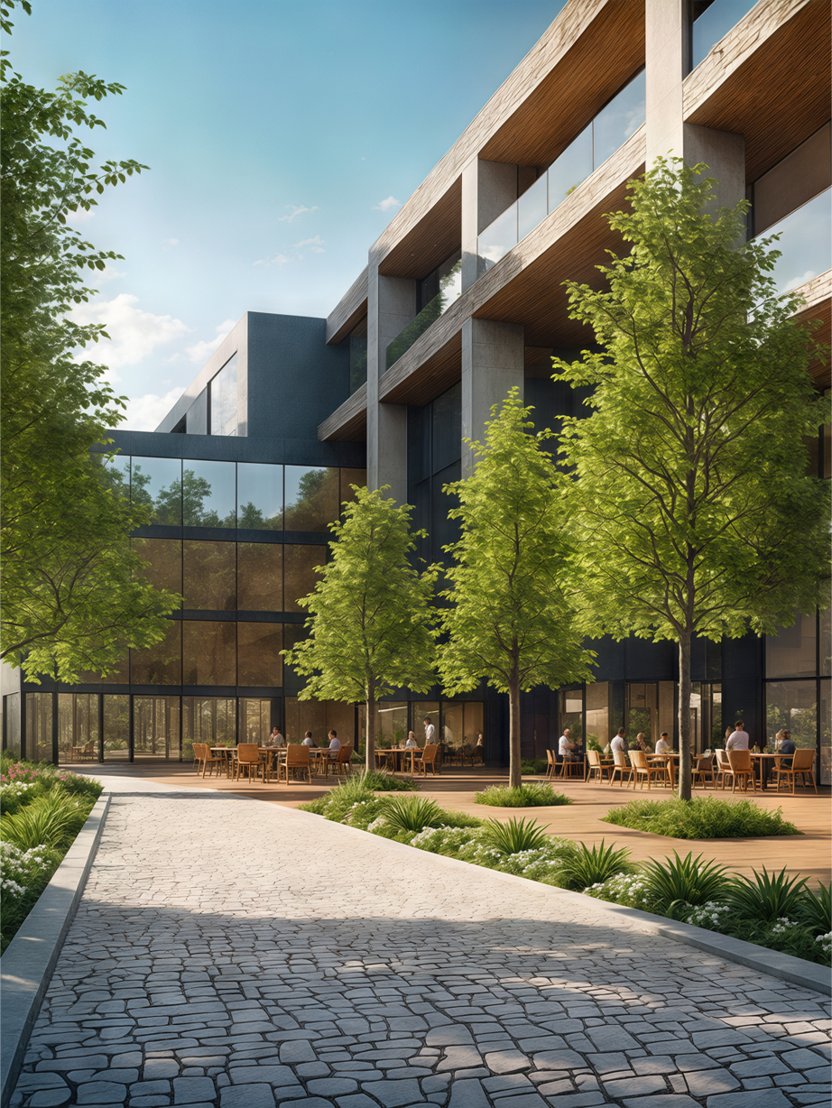 Final architectural visualization